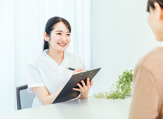 診断と治療計画の説明