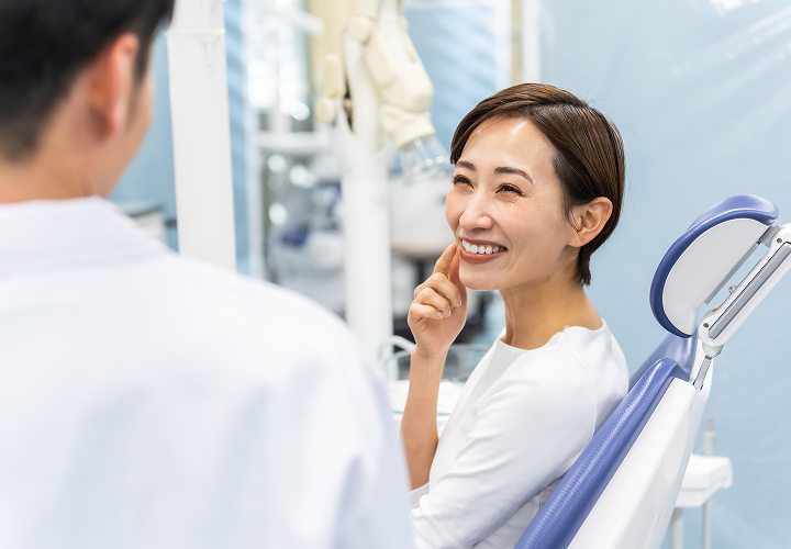 知覚過敏予防のためのフッ素塗布や歯質強化処置